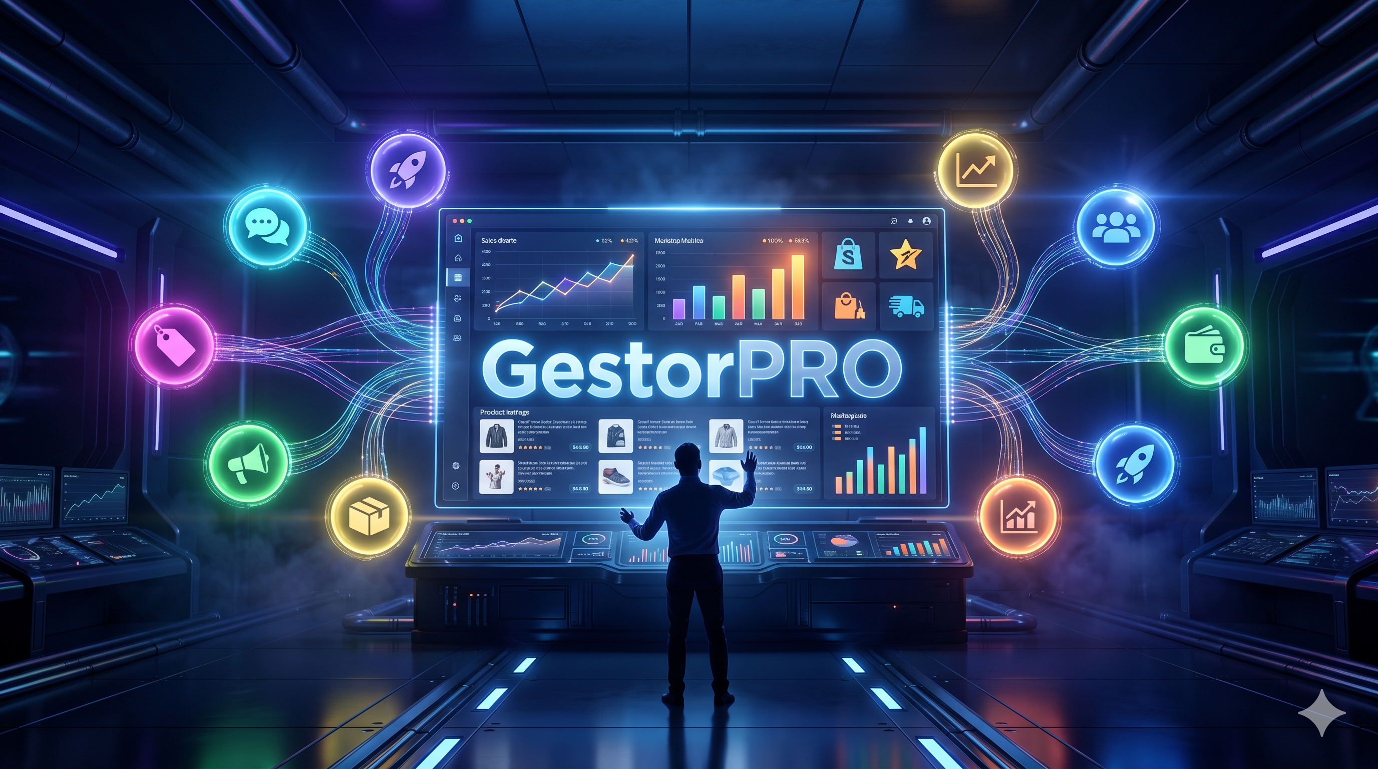 GestorPro - Agentes de IA para Marketplaces